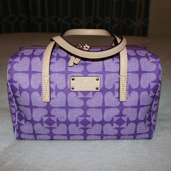 NWOT Kate Spade Spade Handbag - Purple - Picture 2 of 5